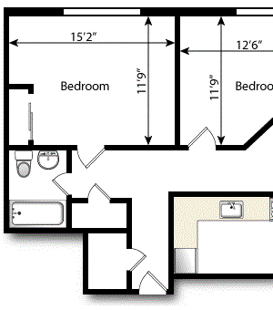 2 Bedroom-Upgraded